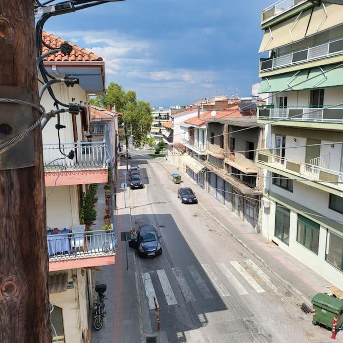 Great Apartment In Veria Bagian luar foto